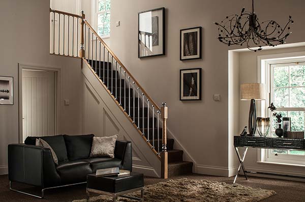 Stair Ideas : A Guide To Mixing Stair Parts