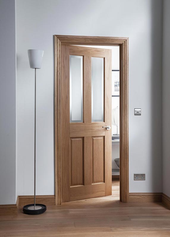 Glazed Internal Hardwood Doors Oak Doors By Cheshire Mouldings