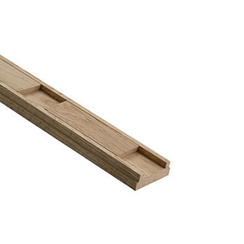 Oak Benchmark 2400mm Length 41mm Groove Baserail