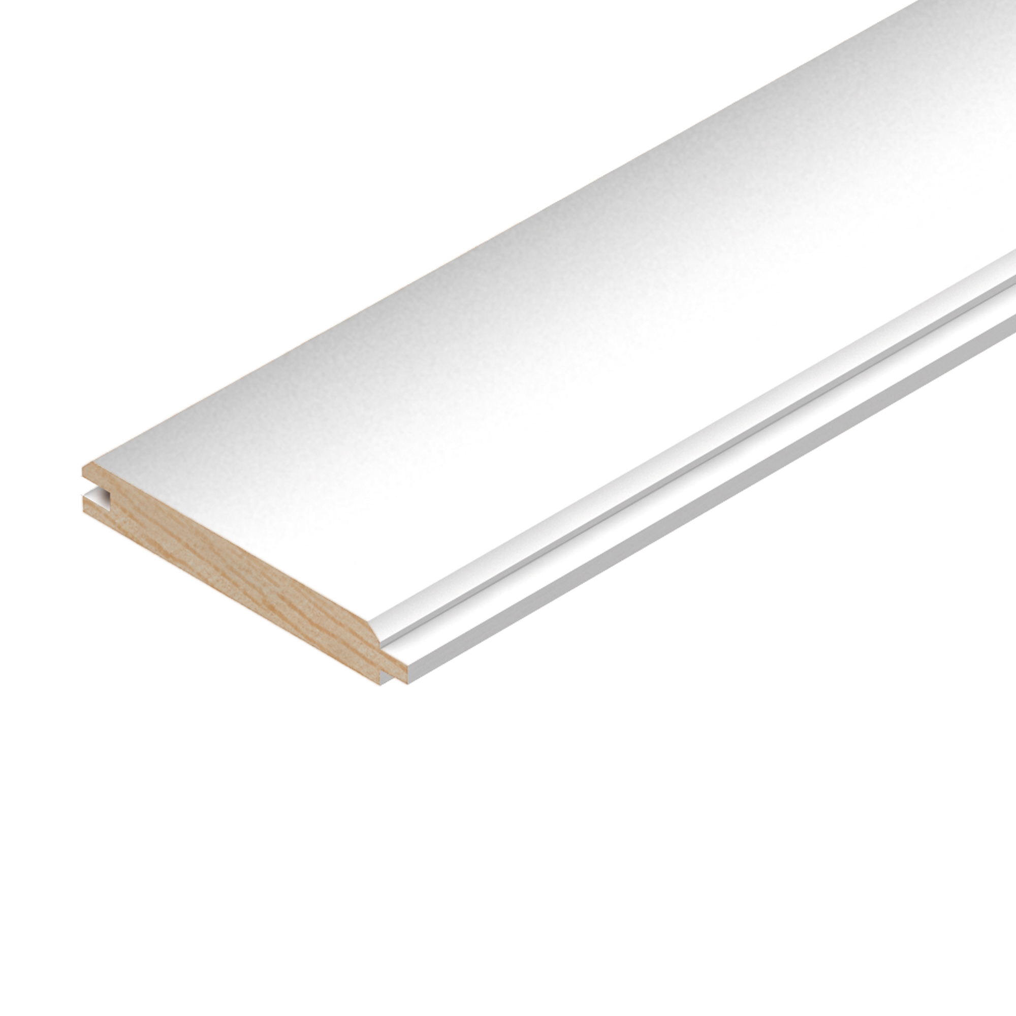Cheshire Mouldings Tongue and Groove Cladding in White Primed