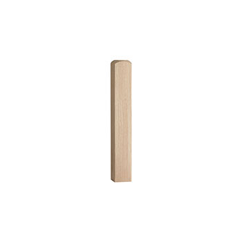 Oak 615mm Newel Base