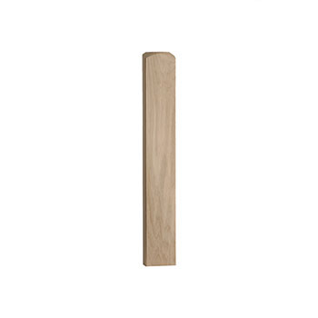 Oak 615mm Half Newel Base