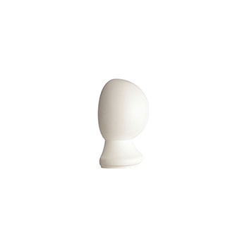 Half White Primed Ball Cap