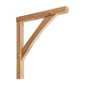 Pine  Gallows Bracket