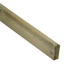 Pine Dek Treated Pine Metal baluster Rail