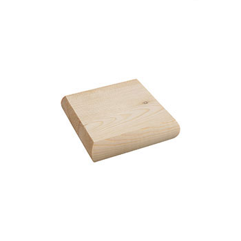 Pine Low Profile Newel Cap
