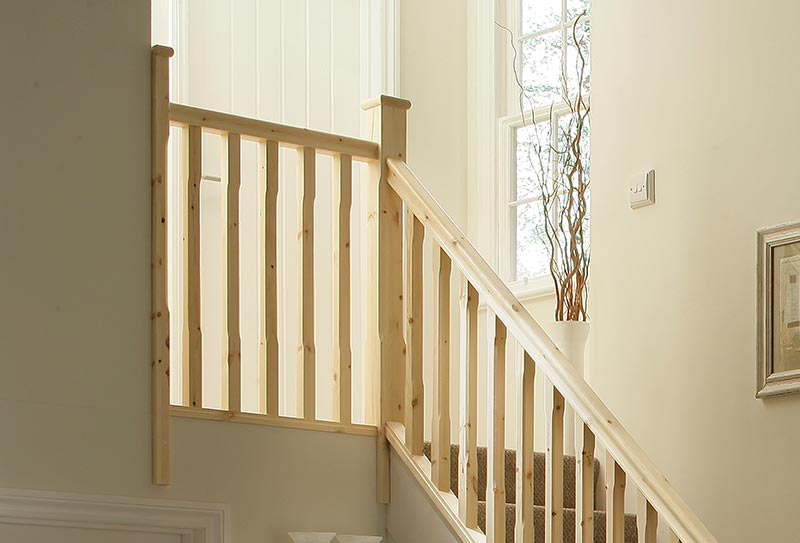 Benchmark Stop Chamfered Landing Pine Main