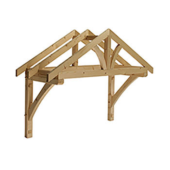 Pine  Apex Porch Canopy 1560mm