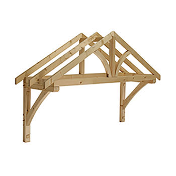 Pine  Apex Porch Canopy 1960mm