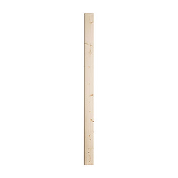 Pine Half 90mm x 41mm Patrice Newel Excluding Cap 1500mm PEFC