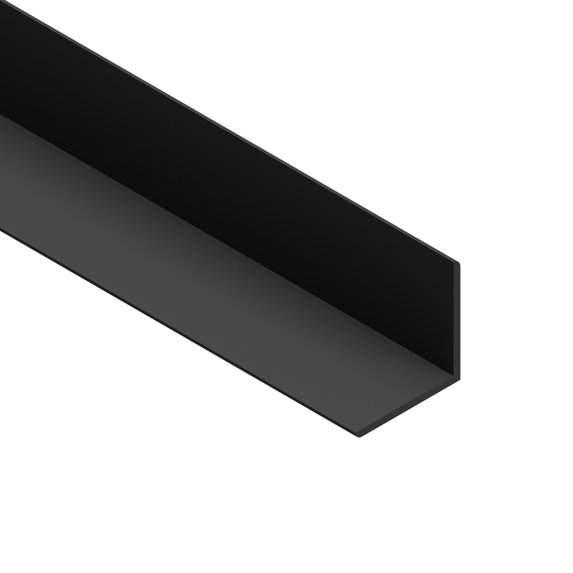 Black PVC Angle