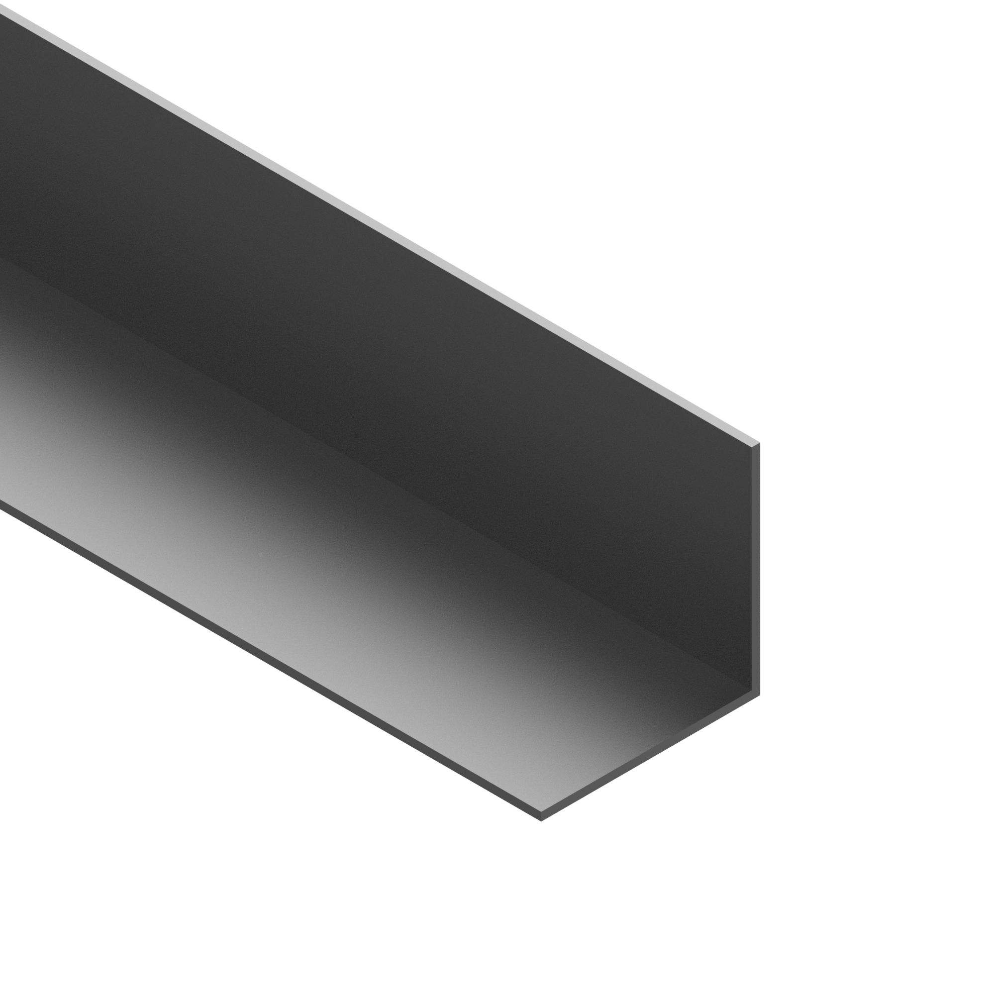 Black PVC Angle