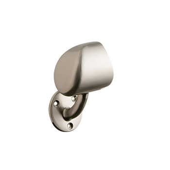 Rail-In-A-Box Left hand End Cap in Brushed Nickel