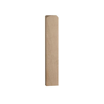 Warwick Oak 650mm Half Newel Base