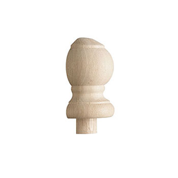 Warwick 115mm Oak Half Newel Ball