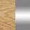 Oak/chrome