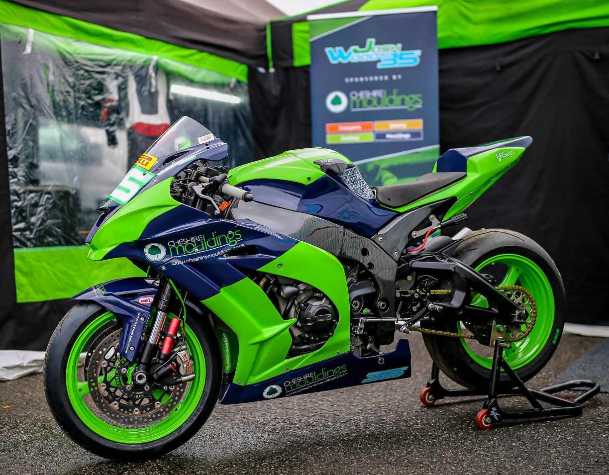 Cheshire Mouldings goes full throttle with Josh Wood Racing