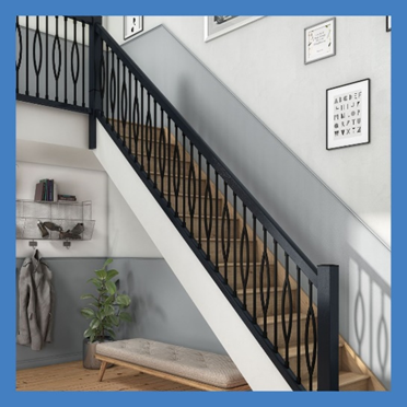 Iron OVO with ready-to-paint pine