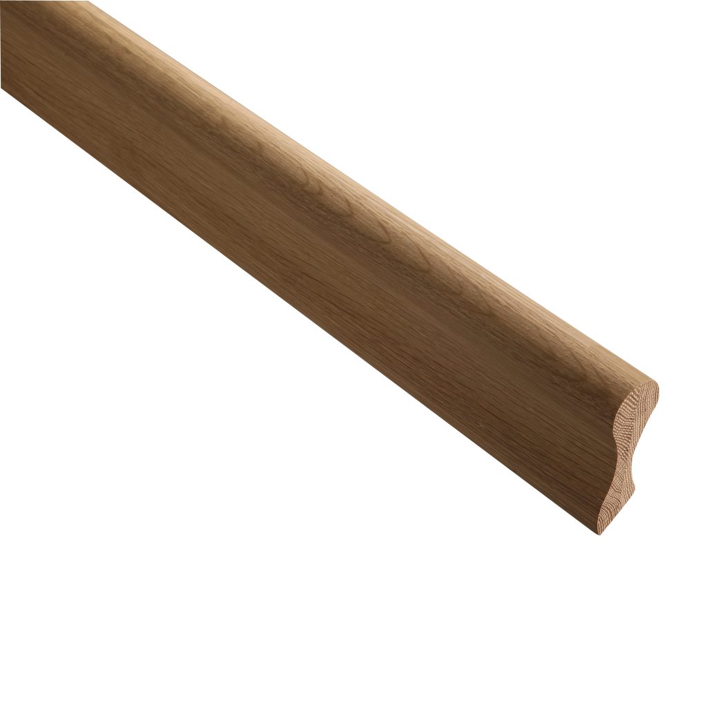 Oak Pigs Ear Handrail 4.2mtr 95 x 32mm