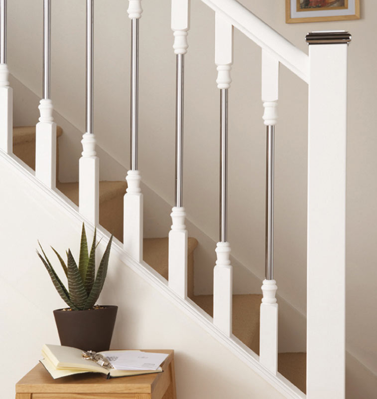 UNIVERSAL HANDRAIL TO NEWEL POST FIXING KIT-FITTING INSTRUCTIONS